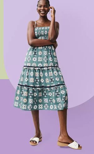 Universal Thread for Target - Spring Collection - Gridded Floral